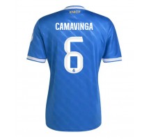 Real Madrid Eduardo Camavinga #6 Koszulka Trzecia 2025-26 Krótki Rękaw